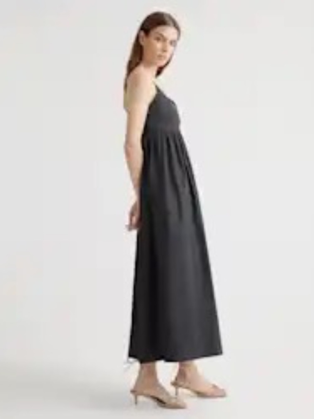 NWT Quince 100% Organic Cotton Sleeveless Maxi Dress - Picture 7 of 10